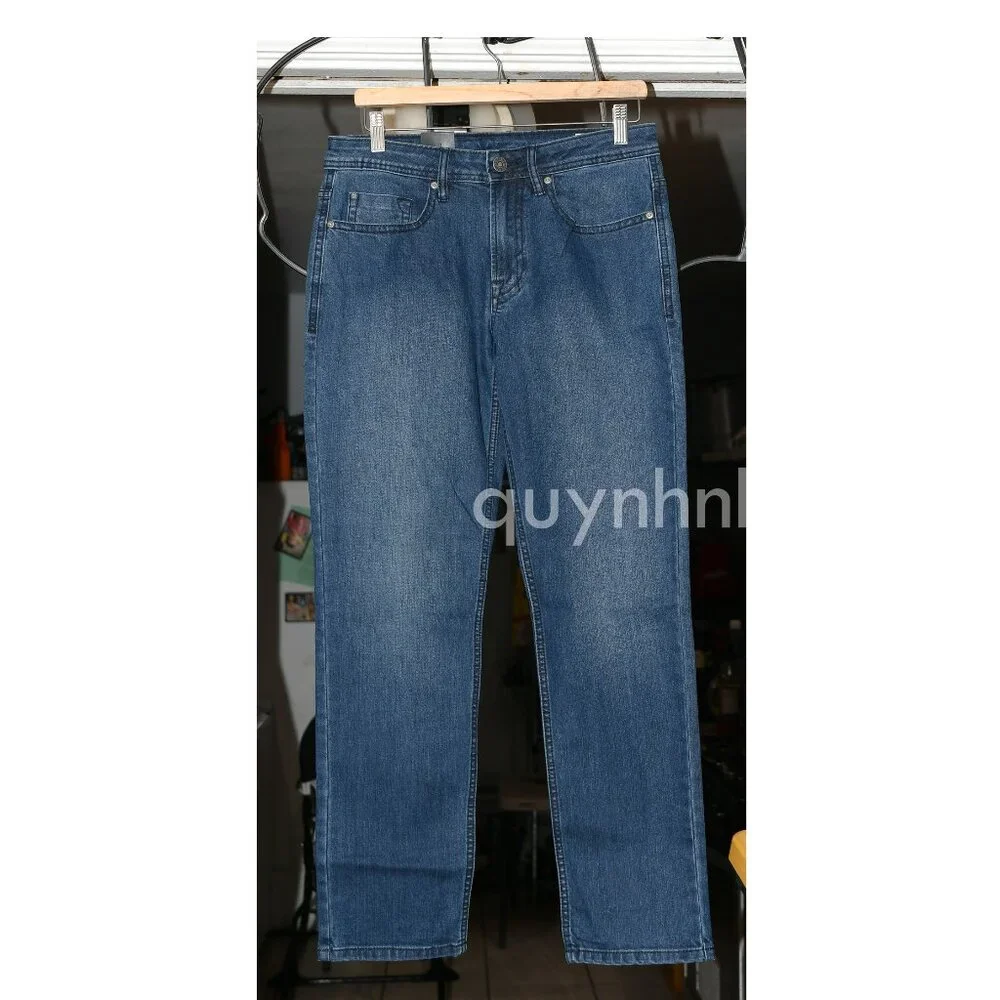 Buffalo David Bitton Mens Slim Straight Stretch Denim Jeans BLUE,